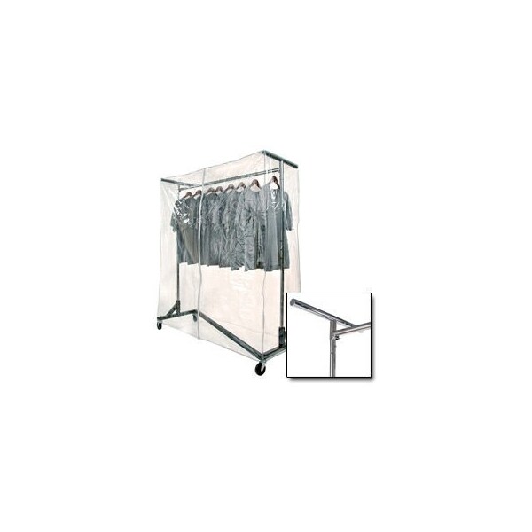Econoco Garment Rack Cover & Support Bars PT2464 Zoro
